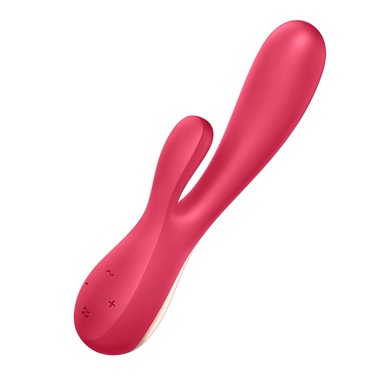 Вібратор для точки G Satisfyer, червоний, 19 см, силікон