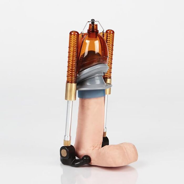 Набір для збільшення пеніса Hmxseu: вакуумна помпа з 3 манжетами, екстендер, стрітчер. Для чоловіків.