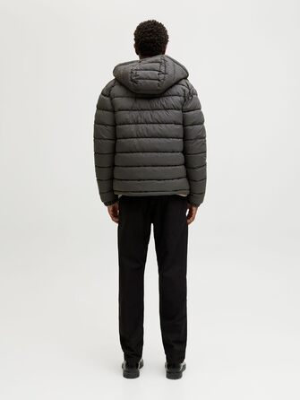 Чоловіча стібана куртка JACK & JONES, колір Asphalt, розмір S