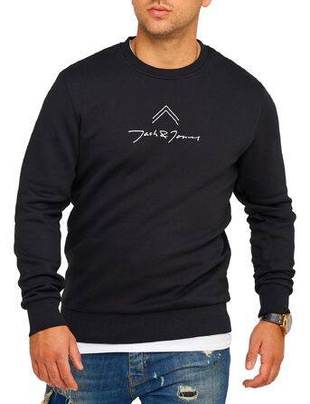 Чоловічий світшот Jack & Jones Infinity Austin, чорний, розмір S