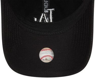 Бейсболка New Era MLB League Essential 9Twenty Los Angeles Dodgers — регульована кепка, чорна, один розмір