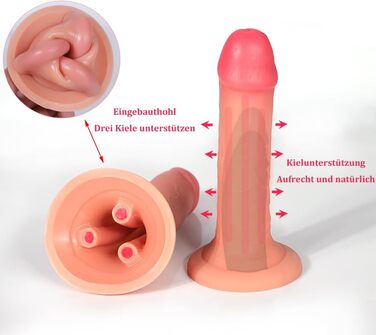 Реалістичний дилдо-піхви з кілем для чоловіків, збільшення та подовження, затримка еякуляції