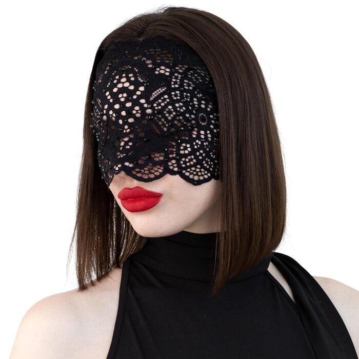 Чорна маска на обличчя з мереживом та стразами для жінок, елегантна венеціанська маска для карнавалу, Хелловіну, косплею, костюмованих вечірок, чорний колір