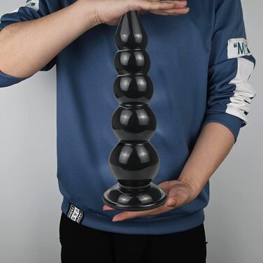 Анальні кулі Riesen з присосками та анальним плагіном, набір з 5 шт. для масажу простати та стимуляції G-точки