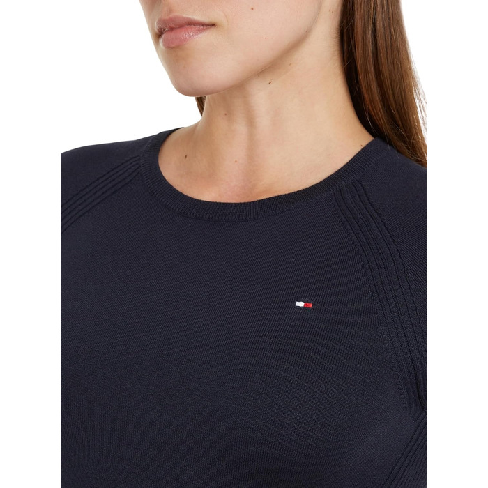 Сукня жіноча Tommy Hilfiger міді рукав короткий блакитна (Desert Sky) XS