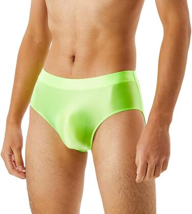 Сексуальні труси Suer Code для чоловіків (нейлон, дихаючі, 6 шт. у наборі) XL, зелені