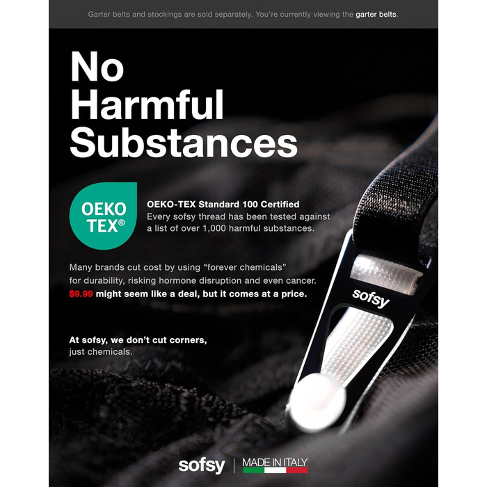 Сорочки-стрінги Softy з мереживом, чорні, розмір XXL. Стрінги з застібками для панчіх.