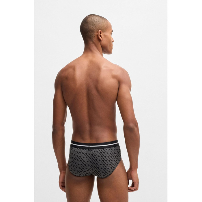 Слідки чоловічі BOSS HipBr 3P Bold Design з логотипом, бавовна, розмір L (980)