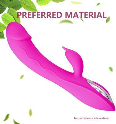 Вібратор G-Spot з силікону для жінок, 7 режимів, рожевий