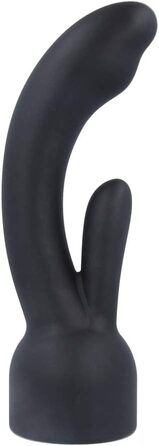 Насадка Doxy Rabbit для G-точки, чорний колір, 400 г