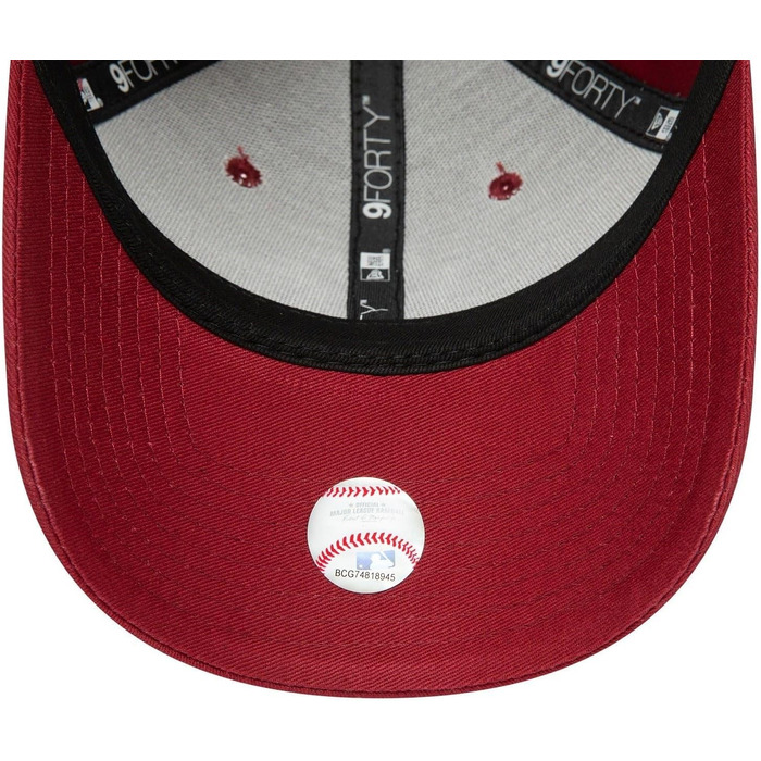 Кепка New Era New York Yankees League Essential 9forty Snapback, червона, універсальний розмір