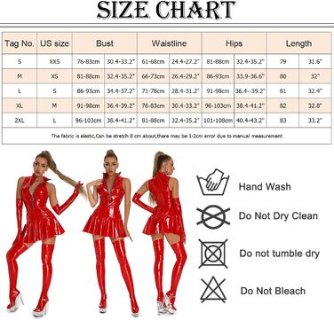 Боді з еластичної шкіри для жінок, сексуальний мокрій лук, червоний колір, розмір XXL. Ідеально для вечірок, клубів, косплею та танців.