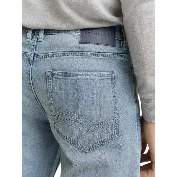 Чоловічі джинси Tom Tailor TTMARVIN Straight з еластичним стрейчем, колір Super Stone Blue Denim (29W / 30L)
