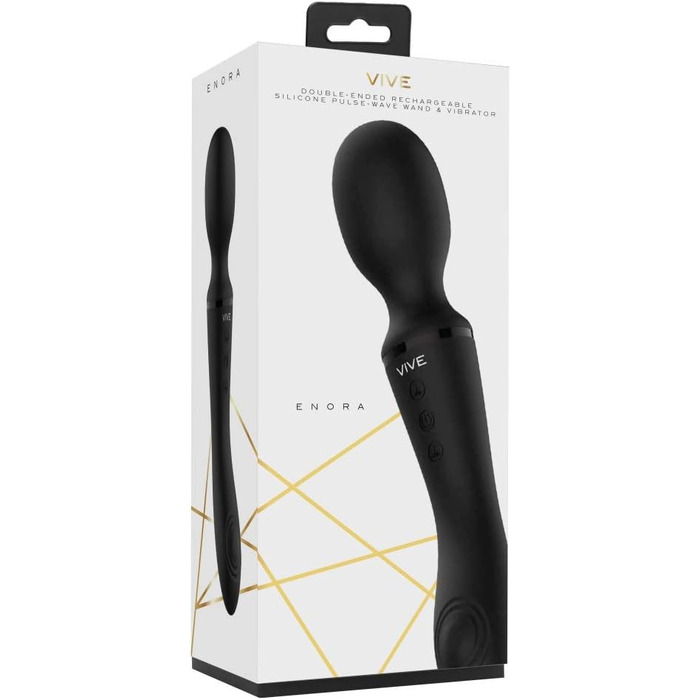 SHOTS VIVE Silicone Vibe Kontrolle - вібратор силіконовий, 1 шт (Чорний)