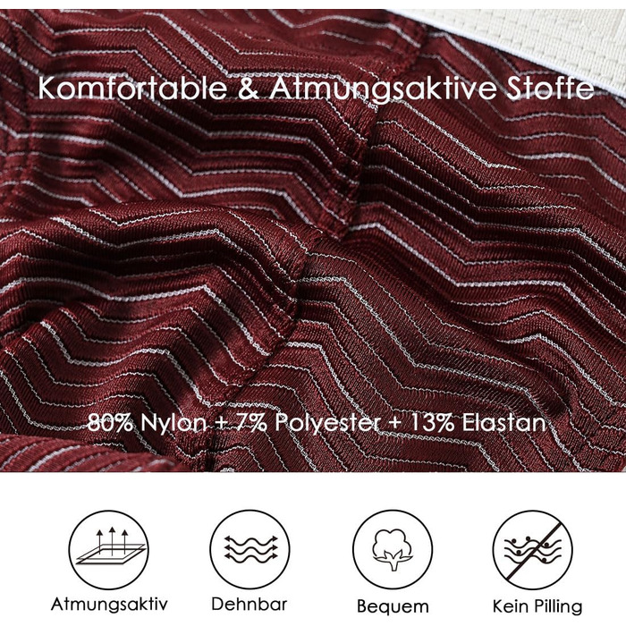 Чоловічі стрінги BIATWOWR з вирізом на спині - сексуальна, дихаюча та зручна білизна, темно-червоний, чорний, білий, 3XL