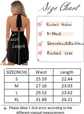Жіноче міні-літо Heysolo: сексуальне сукня з глибоким V-подібним вирізом, без рукавів, відкрита спина, для вечірок, клубів, коктейльних подій, чорний (S)
