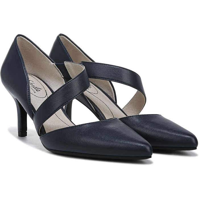 Жіночі туфлі-човники LifeStride Suki Pumps, темно-синій колір (Lux Marineblau), розмір 38 EU, широка колодка