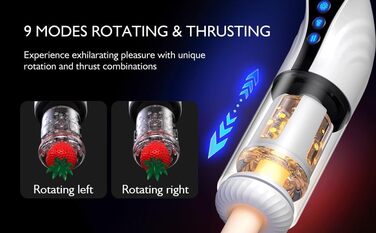 Електрична помпа для стимуляції чоловічого статевого органу з 9 рівнів вакууму, ротаційним та телескопічним функціями, LCD-дисплеєм. Автоматизована помпа для чоловіків. Іграшка для дорослих.