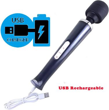 Вібратор JFRong Leise: бездротовий масажний стрижень з силікону для жінок. Безшумний вібратор для інтимного масажу, іграшки для дорослих, чорний колір