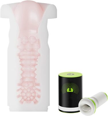 Масажер для чоловіків з нагрівом та 10 режимами вібрації, 10 функцій та телескопічною конструкцією