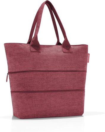 Універсальна сумка-шопер reisenthel shopper e1 Twist Maroon, містка сумка для покупок