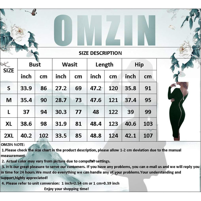 OMZIN: жіноче облягаюче міні-плаття з глибоким вирізом та блискавкою, темно-зелене (XL)