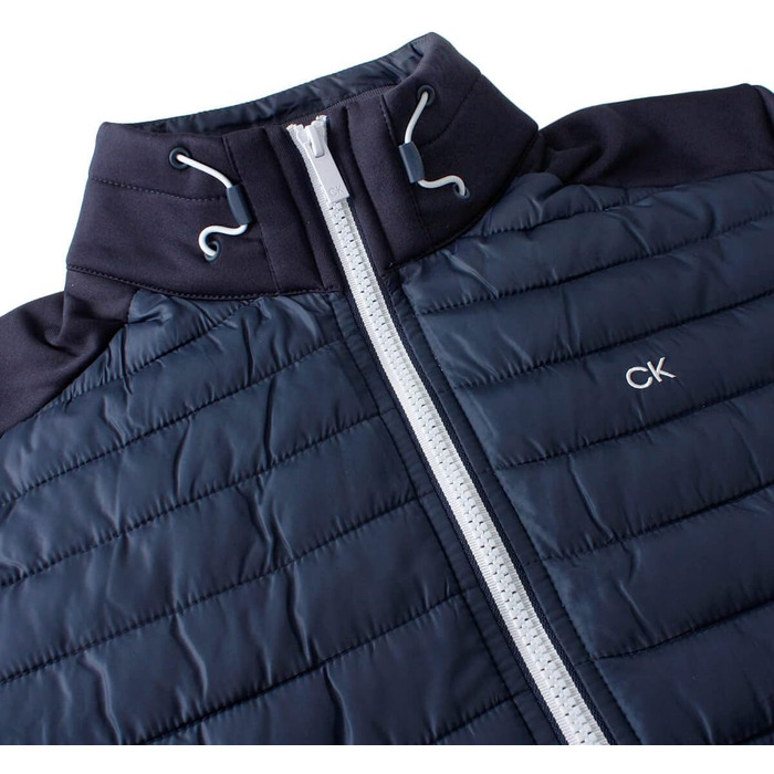Чоловіча легка гібридна утеплена куртка для гольфу Calvin Klein CK Hybrid Insulate 2026, темно-синя