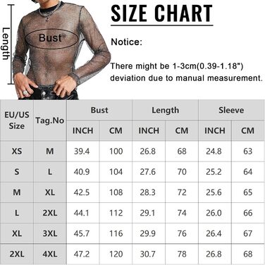 Чоловіча сітчаста футболка AIEOE з блискітками та напиленням, прозора, сітчаста сорочка, короткі/довгі моделі, клубний стиль, прозора сорочка, довгі сорочки з блискітками (XXL)
