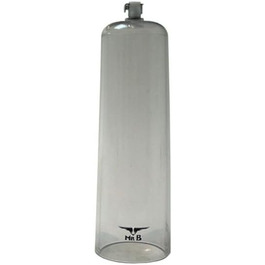 Вакуумний циліндр для збільшення статевого члена Mister B, 7.9 x 22.9 см, прозорий, 1 шт.