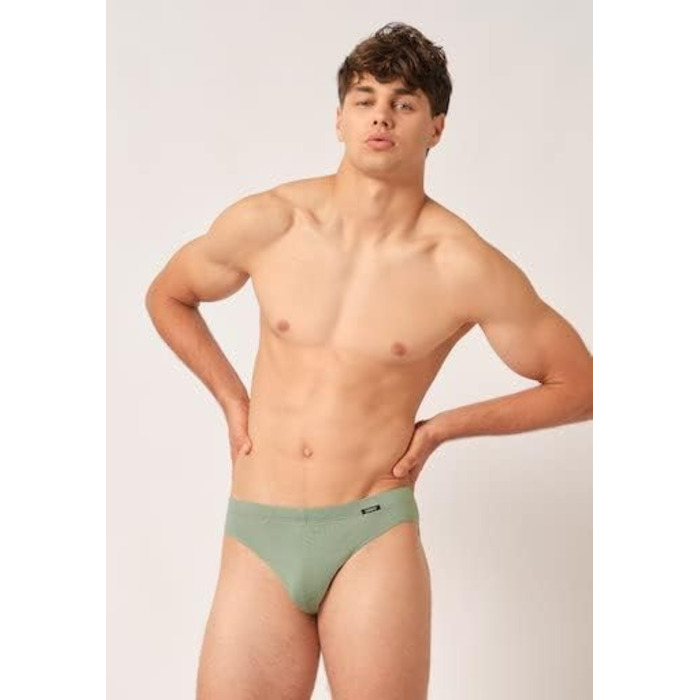 Шкарпетки чоловічі Skiny Sip (2 пари) (L, Зелений Bay Stripes Selection)