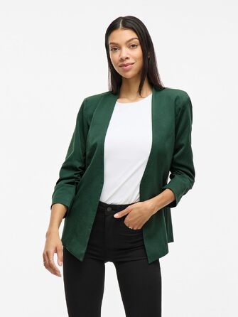 Жіночий кардиган Via VIHER 3/4 з базовим дизайном, колір Pineneedle (M)
