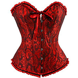 Корсаж для жінок, мереживний корсаж на груди, корсаж у стилі вінтаж готика, бюстгальтер-корсет у стилі стимпанк, push-up корсаж з бретелями, топ-корсет, червоний корсаж для жінок, бурлеск костюм XL