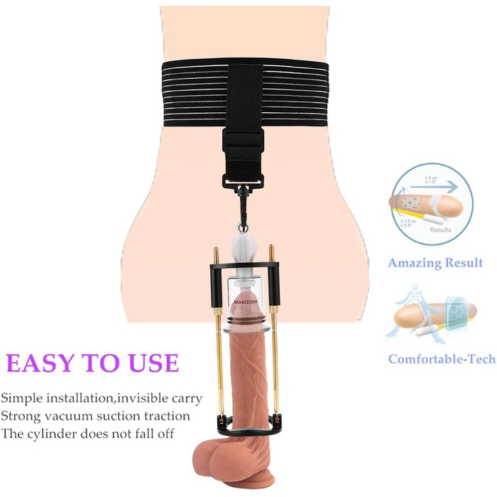 Набір для збільшення пеніса NAIXBTY: помпа, екстендер, тренажер для чоловіків