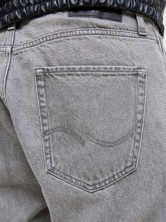 Чоловічі джинси Jack & Jones Jjialex Original Sq 067 Noos сірого кольору, розмір 30W/32L
