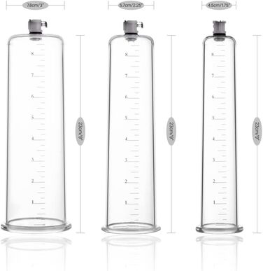 Вакуумний насос для збільшення пеніса, ручний, XXL, з насадкою 9 дюймів, для чоловіків, з запасними частинами