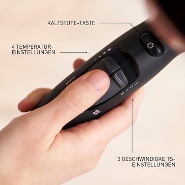 Фен для волосся Panasonic EH-NA63 Nanoe, 2000 Вт, з дифузором та насадкою для стайлінгу, Rose Gold