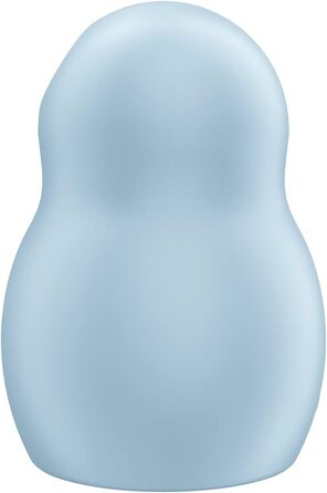 Вібратор Satisfyer Pro To Go 1 | Подвійний мотор | Компактний, перезаряджається | Водостійкий (IPX7) | Вібратор-імпульс | Інтимна іграшка для жінок, універсальний розмір (Світло-блакитний)