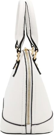 Жіноча біла сумка-сатчел FashionPuzzle Dome Satchel Ranzen