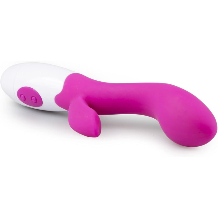 Вібратор Rabbit, перезаряджається, 10 режимів вібрації - Рожевий