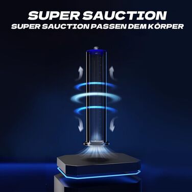 Ручна вакуумна помпа для збільшення пеніса з манометром та металевою ручкою - для ерекції та тренування витривалості, прозора помпа для чоловіків, секс-іграшка (23 * 6.4 см)