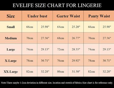 ЕVELIFE Комплект нижньої білизни для жінок: бюстгальтер та труси (3 шт.) - мереживний комплект, висока талія, стрінги, чорний, розмір 46