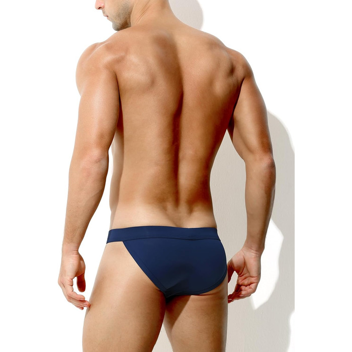 Сексуальна чоловіча білизна Caey Kevin з дихаючого матеріалу, кольори: чорний, білий, червоний, синій (M, A6-сапфіровий)