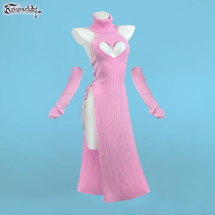 Костюм Чонгсам Love Cheongsam від KORURACLUB: преміум якість, рожевий, L-XL