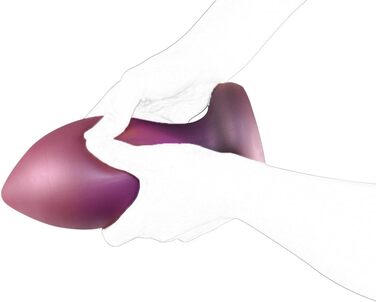 Силіконовий анальний плагін Youxclian: 6 розмірів, з присоскою, для стимуляції простати, аналплагін, анальні кульки, для чоловіків, жінок, пар (XL)