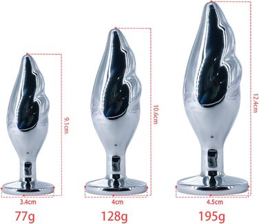 Металевий анальний плаг Linman для жінок, SM-тренажер, анальний розширювач, секс-іграшка для дорослих