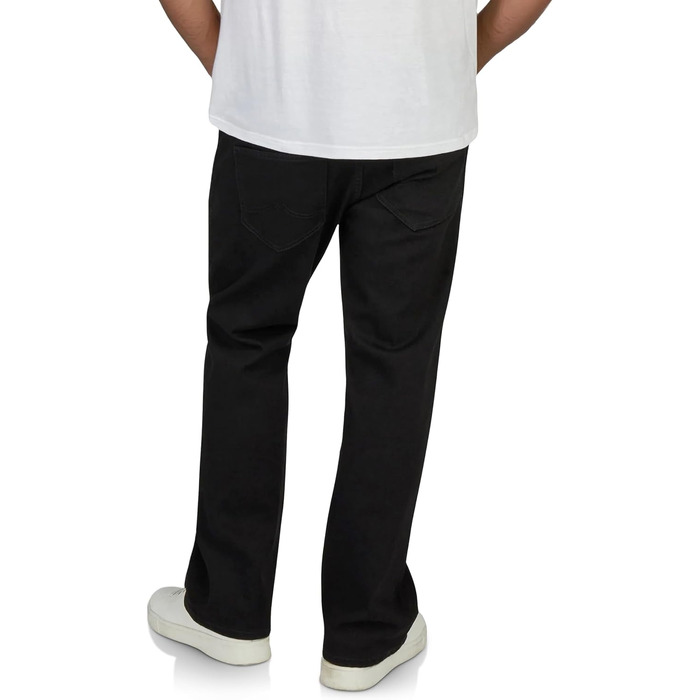 Чоловічі джинси Mustang Oregon Bootcut з ефектом stretch, чорний денім, розмір 32W/32L