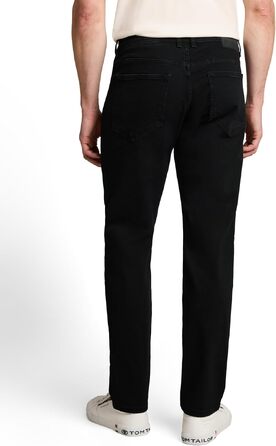 Чоловічі джинси Tom Tailor TTMARVIN Straight з ефектом Stretch, чорні (32W / 32L)