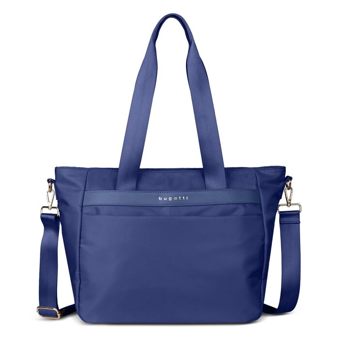 Жіноча сумка-шопер Bugatti Mare 2.0, велика легка сумка Tote Bag з відділеннями, синя