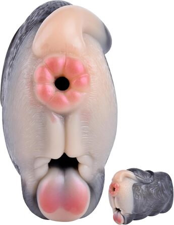 Реалістичний мастурбатор Seckoe Tier Taschenmuschi для чоловіків, з анімальною вагіною та анальним тунелем