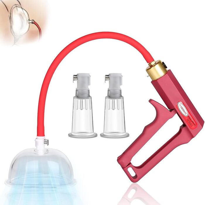 Набір для стимуляції статевих органів для жінок: вакуумний насос, кліторальний насос, вагінальний насос, стимулятор
